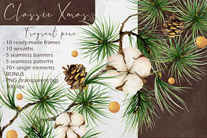 Classic Xmas: Fragrant Pine