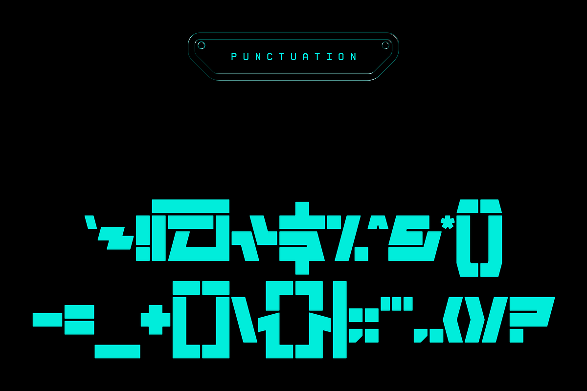 AMECHA TYPEFACE, a Symbol Font by Font For Zula™ (Photo 6 of 6)