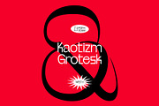 Kaotizm - Grotesk Typeface, a Sans Serif Font by Kulturë Type (Thumbnail 1 of 10)
