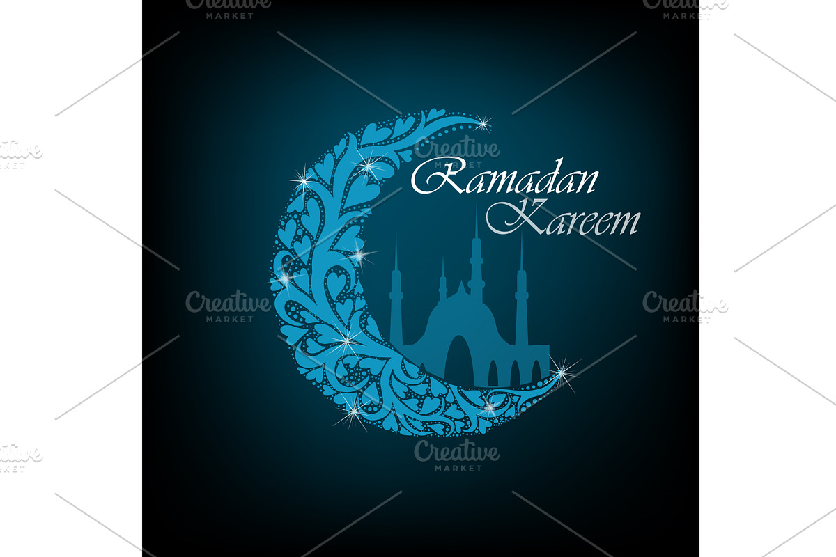 Ramadan Karim Arabic. Ramadan Kareem, an Illustration by Nenahliadava Design