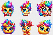 Funny Chicken PNG Clipart Bundle, a Seasonal Illustration by Craft Nest (Thumbnail 4 of 6)