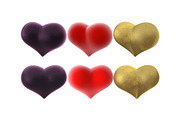 Valentine's Hearts, 38 3D ills, a Templates & Theme by Grivina's shop (Thumbnail 6 of 6)