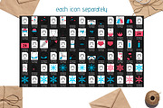 Christmas Icons & Seamless Patterns, an Outline Icon by Iryna Danyliuk (Thumbnail 4 of 4)