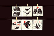 Boho Birds Bundle, an Object Graphic by Annie Konst (Thumbnail 4 of 11)