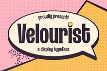 Velourist | Display Typeface