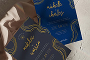 Black Gold Invitation Canva Template, an Invitation Template by microstd (Thumbnail 5 of 6)