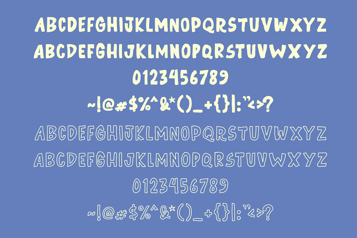 Little Suika, a Handwritten Font by zuzulgo (Photo 9 of 9)