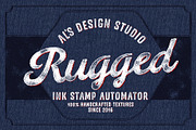 AL's Rugged Ink Stamp Automator, an Action Add-On by AL's Design Studio (Thumbnail 3 of 8)