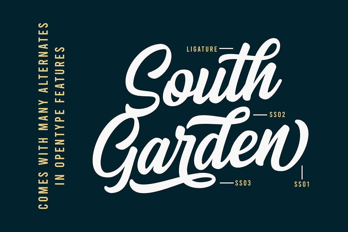 Arthein - Bold Script, a Script Font by Sibelumpagi Studio (Photo 2 of 15)