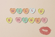 Sweet Hearts Candy Font, a Font by Khara Plicanic (Thumbnail 5 of 7)