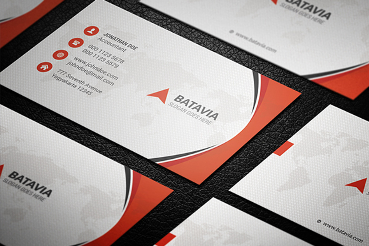 Corporate Business Card, a Business Card Template by InfinityArt (Photo 4 of 4)