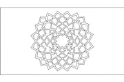 Islamic Mandala Geometric Bundle, an Illustration by Gaye Art (Thumbnail 48 of 51)