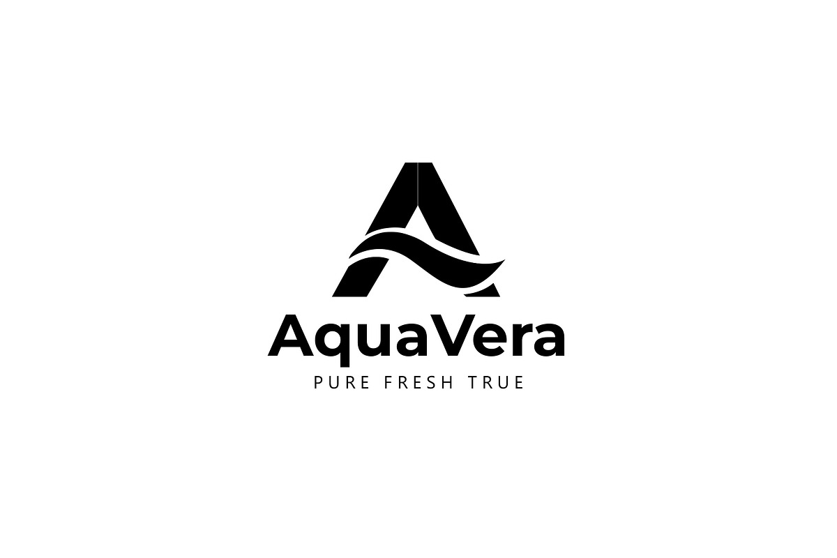 AquaVera Water Logo Template, a Branding & Logo Template by SANB (Photo 3 of 3)