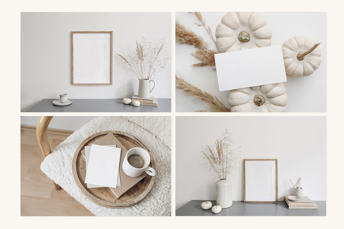 Dry Flowers Mock ups set, a Print Template by Tabita's shop (Photo 6 of 11)