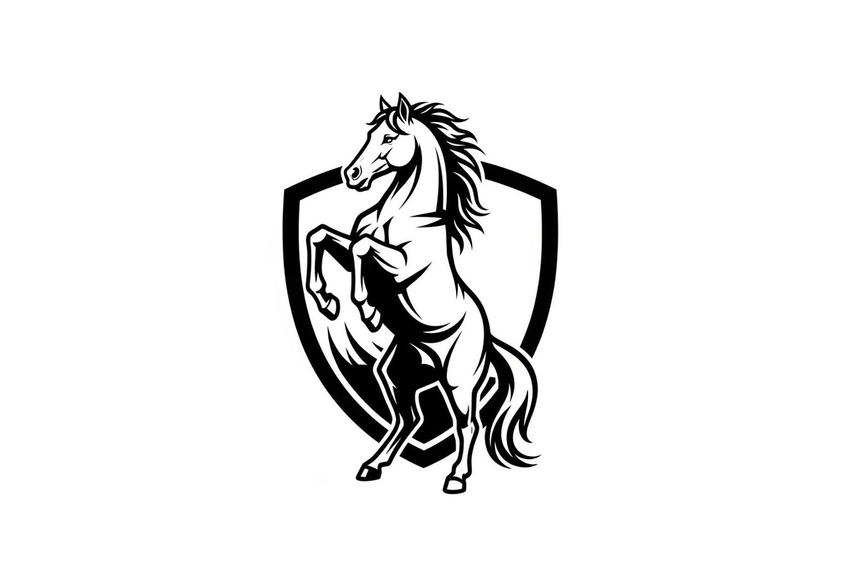 Black Horse Silhouette Bundle, an Illustration by jahid234 (Photo 24 of 31)