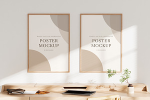 Poster Mockup, an Advertising Mockup by professorinc