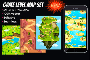 Game Level Map Concept Set II