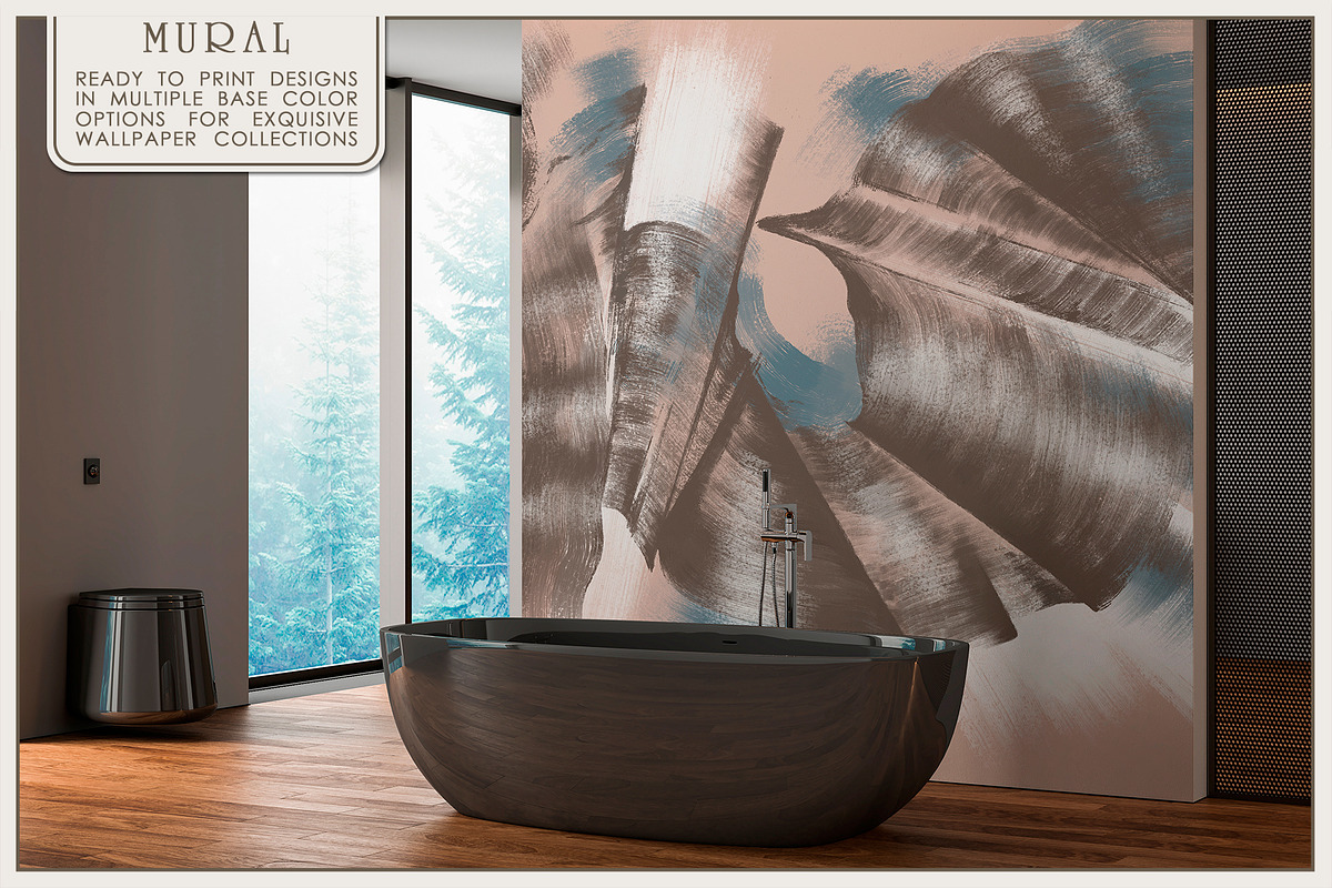 Fresco collection Silent movement, a Wallpaper Graphic by Natalia0307 (Photo 3 of 16)