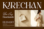 Qanlice || Modern Minimalist Serif F, a Serif Font by Ermedia Studio (Thumbnail 3 of 10)