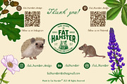 Forest Sketchbook illustrations, an Object Graphic by Fat Hamster (Thumbnail 16 of 17)