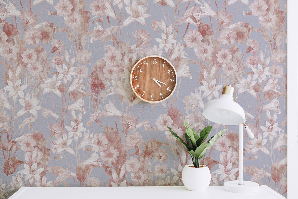 Bright Flowers, a Wallpaper Graphic by MalyskaStudio (Photo 3 of 13)