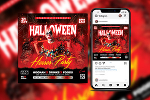 05 Halloween Party Flyer Bundle