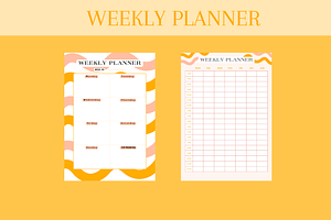 Daily And Weekly Planner