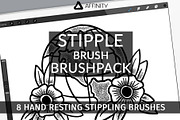 Stipple Brush Brushpack for Affinity, a Brush Add-On by Studio FabianFischer (Thumbnail 1 of 6)