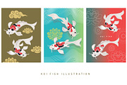 Koi Carp Fish Illustration, an Animal Illustration by lenlis (Thumbnail 3 of 3)