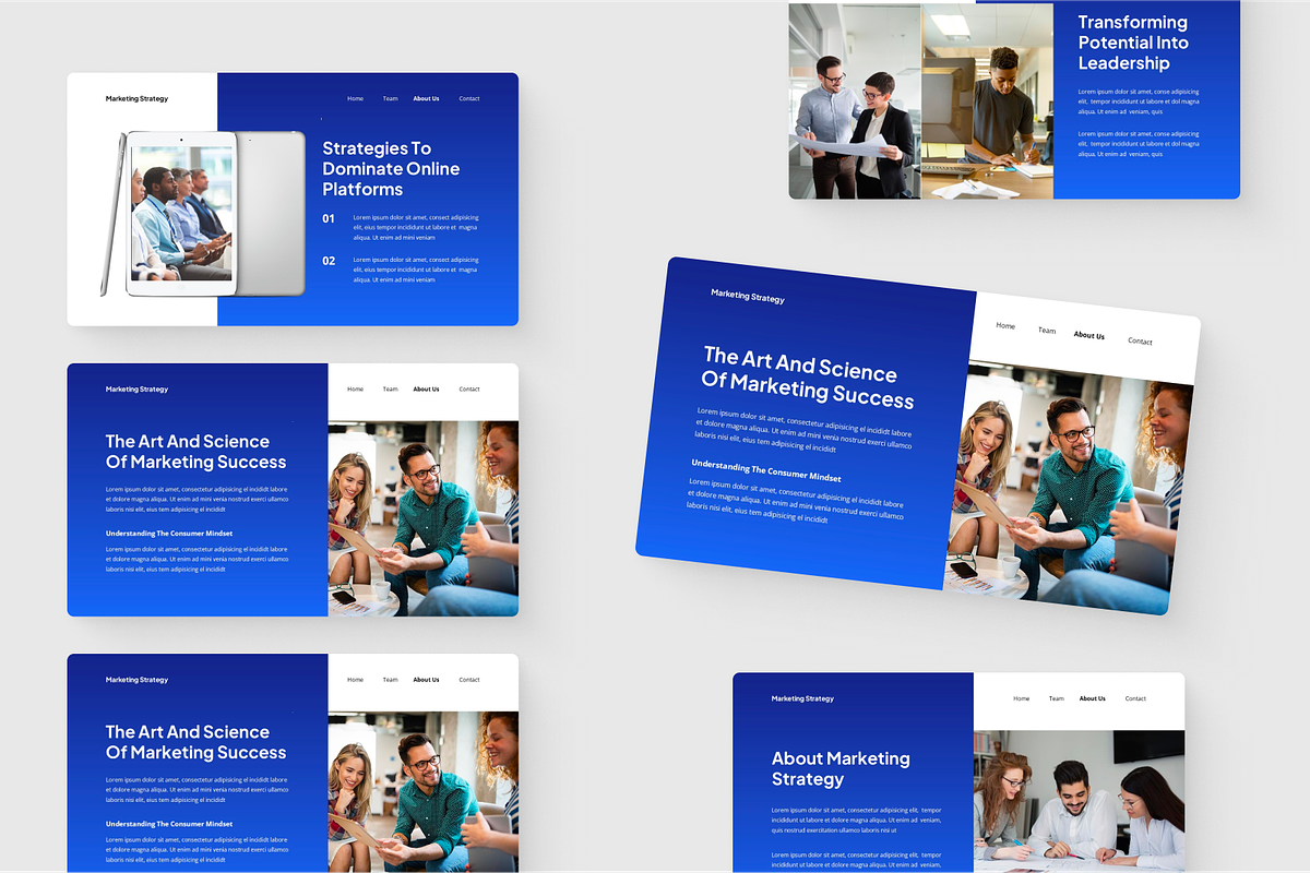 Marketing Strategy Keynote, a Presentation Template by SquidPixey (Photo 6 of 6)
