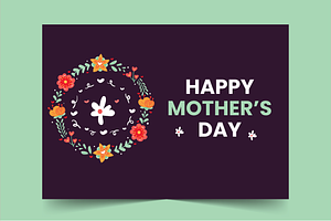 Happy Mothers Day Card, a Card Template by nataliemukundu