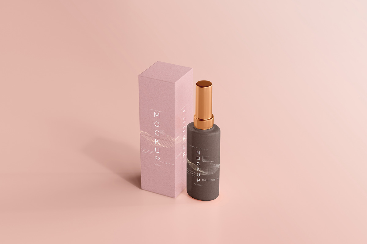 390+ Cosmetic Branding Mockup Scenes, a Cups & Container Mockup by pmvch (Photo 236 of 367)