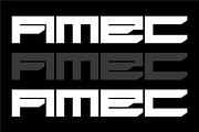 Amec - Futuristic Display Font, a Sans Serif Font by Typeagle (Thumbnail 6 of 10)