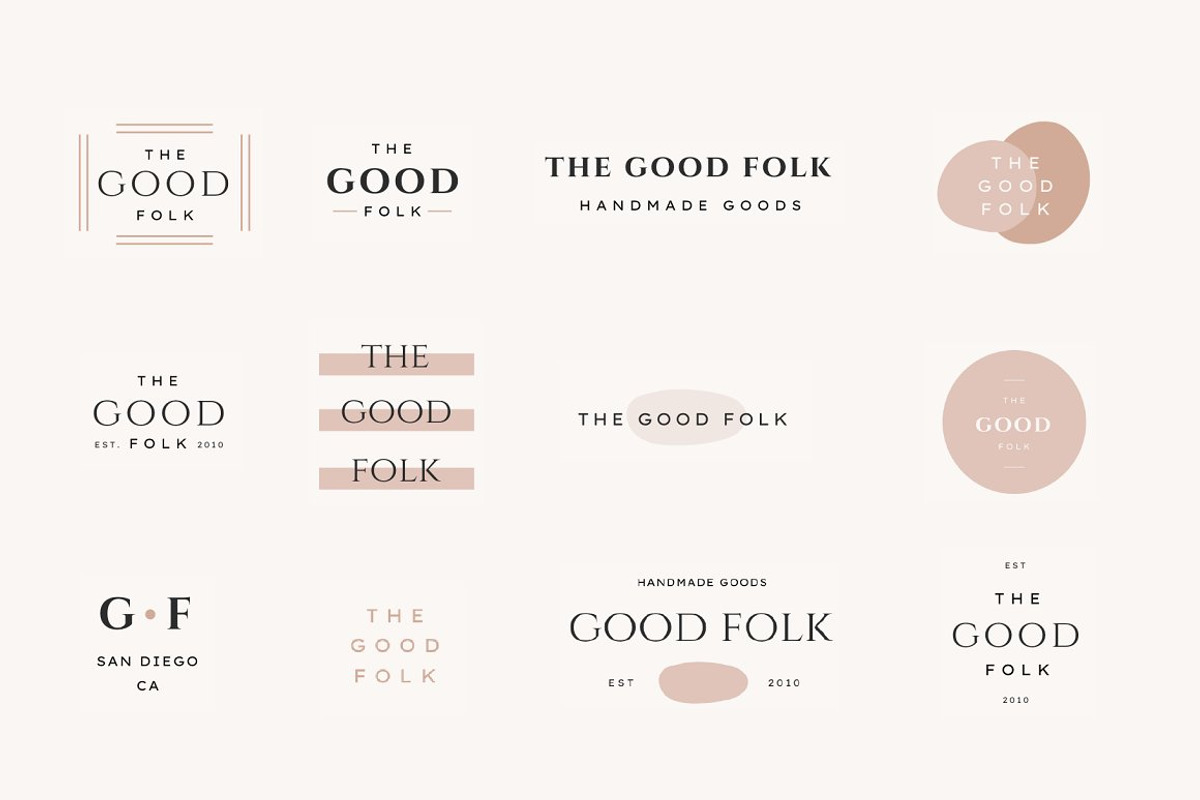 Ultimate CANVA Modern Logo Kit, a Branding & Logo Template by Forth and Wild (Photo 16 of 23)