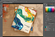 Stacked Canvas Mockup, a Household Mockup by Mehedi Hasan (Thumbnail 2 of 4)