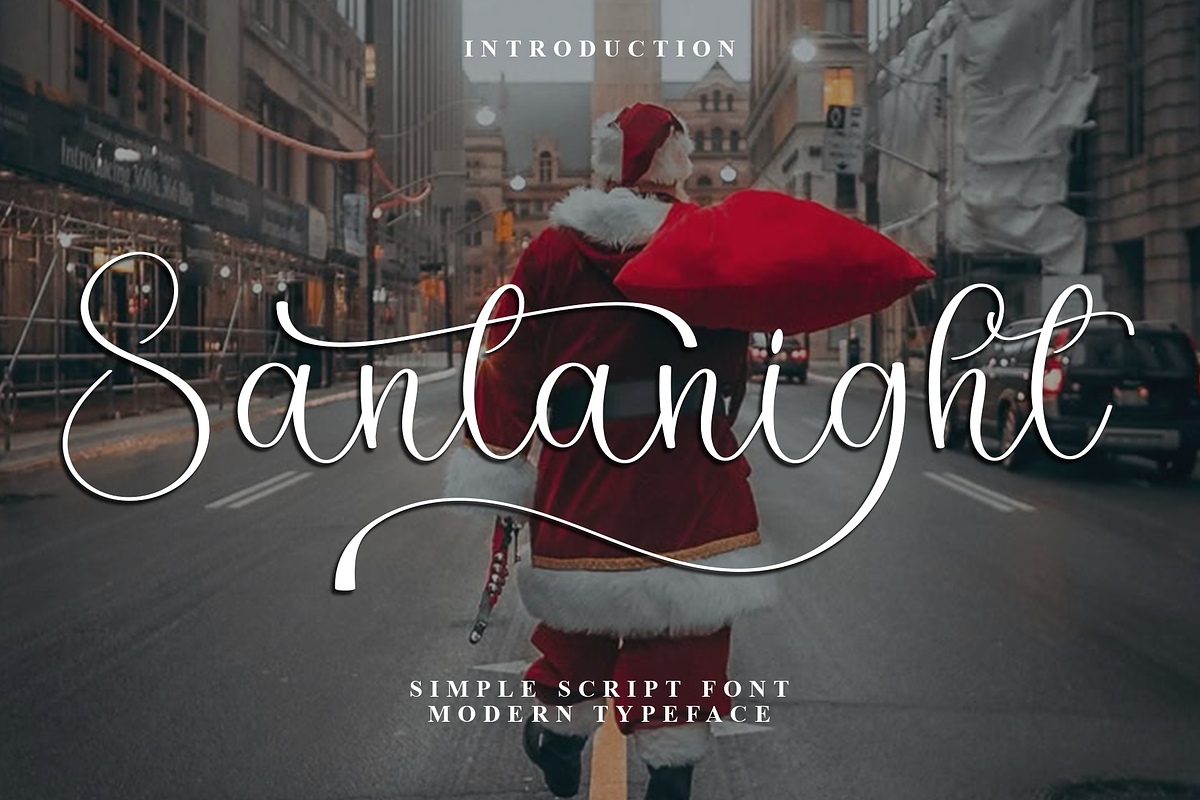 Santanight, a Handwritten Font by FreshTypeINK (Photo 1 of 8)