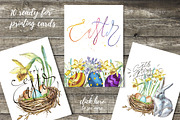 Easter set illustrations, a Decorative Illustration by Ann Astro (Thumbnail 6 of 7)