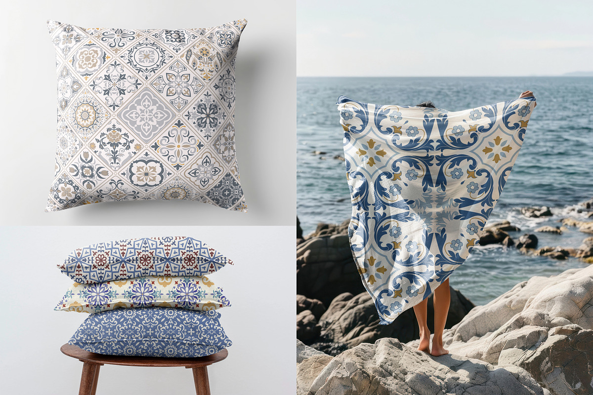 Azulejos Tile Collection, an Object Graphic by Paper Flowers Studio (Photo 8 of 11)
