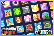 2D Minimal - Skill Icons, an Object Graphic by LAYERLAB (Thumbnail 1 of 7)