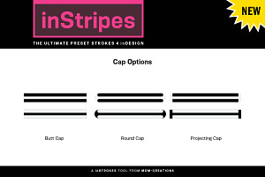 InStripes -Preset Strokes 4 InDesign