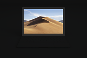 Apple Macbook Mockup 5K, a Mac Mockup by Iamjaydesign (Thumbnail 2 of 6)