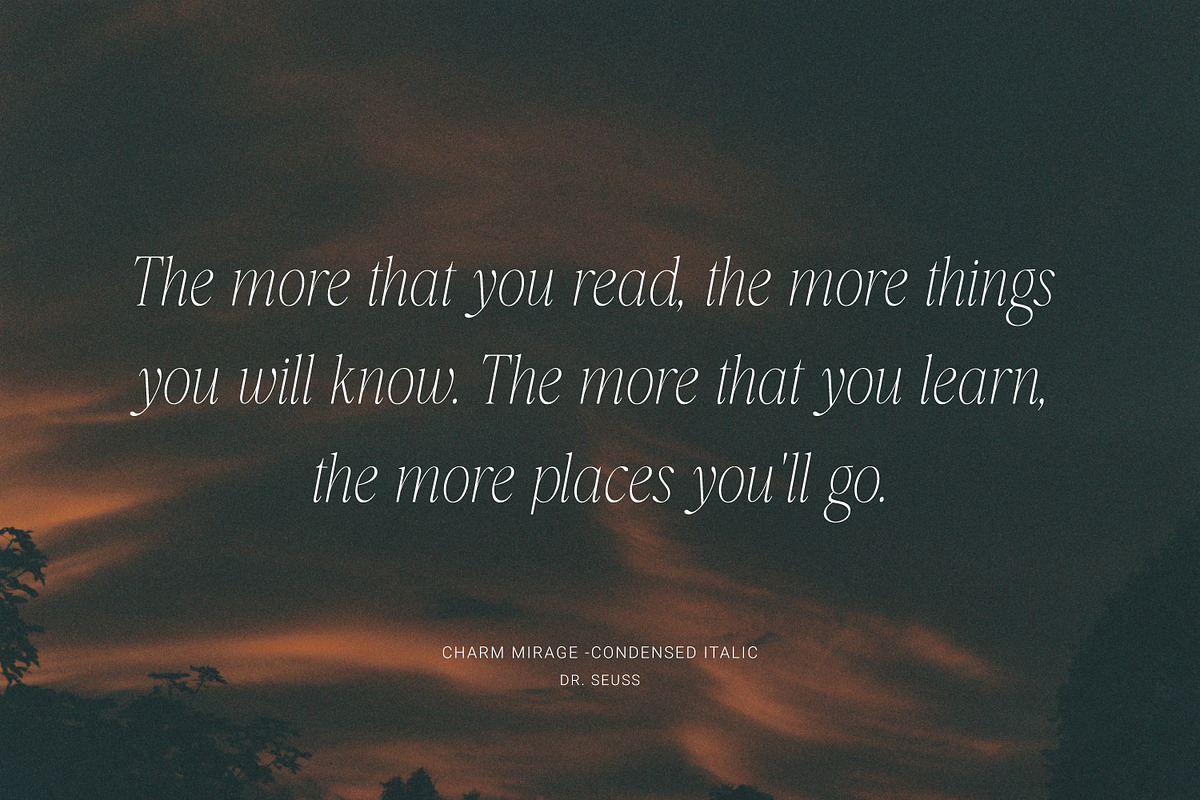 CHARM Mirage – Classic Serif Font, a Serif Font by Issam Type (Photo 2 of 14)