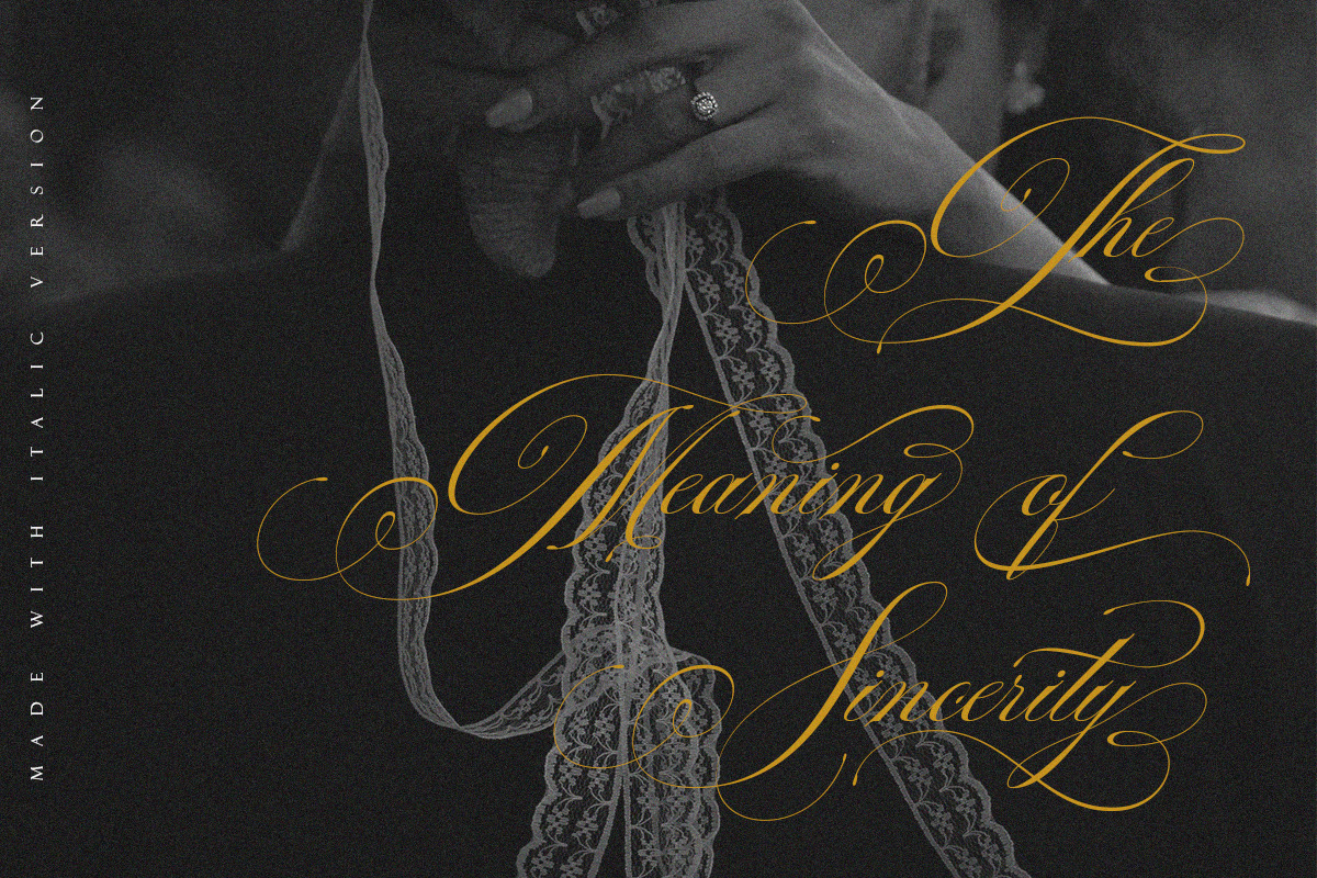 Auraliene Script Pro, a Script Font by Romiecreative (Photo 4 of 12)