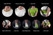 6 Sports Top and Shorts Mockups, a Shirt Mockup by Grow Design Craft Studio (Thumbnail 4 of 8)