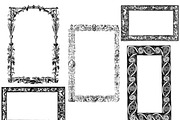 Procreate Frames & Ornaments brushes, a Brush Add-On by AW Studios (Thumbnail 6 of 8)