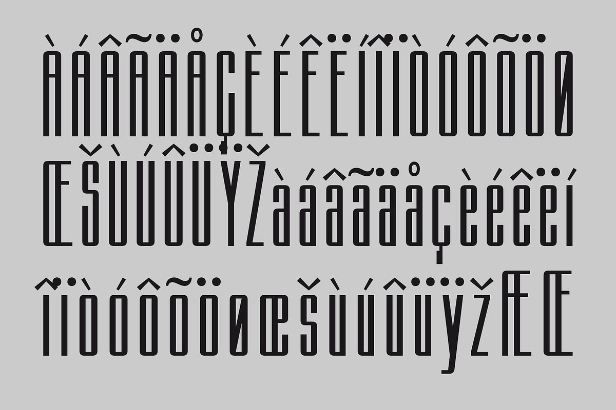 Clampdown - Ultra Condensed Sans, a Font by Indotype Foundry (Photo 6 of 10)