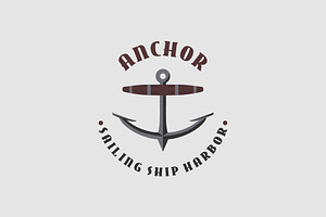 Vintage Anchor Logo, a Branding & Logo Template by Atlantis X Nurman Arbai