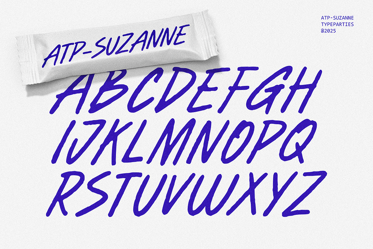 Suzanne - Handwritten Display Font