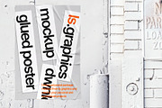 Glued Paper Mockups, a Print Template by ls.graphics (Thumbnail 9 of 9)