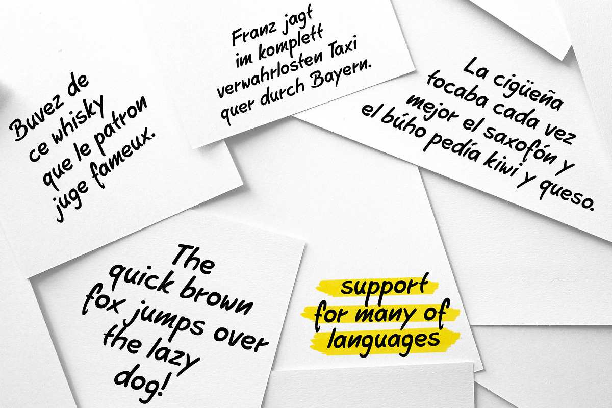Xaver Handwriting Font, a Handwritten Font by Xaver DesignStudio (Photo 7 of 7)